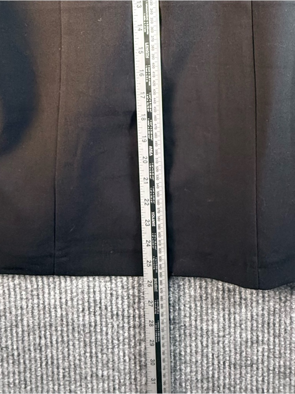 French Connection Black Mini Dress with White Bandeau - Picture 9 of 13